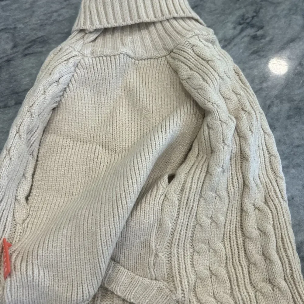 Kyeese Dog Sweater Stretchy Knitwear Medium Dogs Sweater Gingham Patchwork Soft